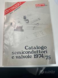Catalogo semiconduttori e valvole 1974/75,