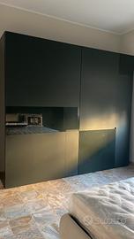 Armadio camera Pianca - verde foresta