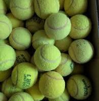 Palline tennis usate