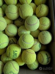 Palline tennis usate
