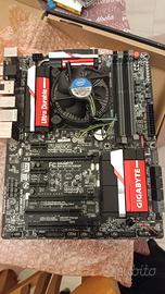 scheda madre gigabyte Z87X UDH 4 +I7