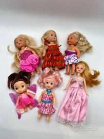 Set varie bamboline stile Kelly/Shelly