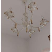 LAMPADARIO FERRO E GOCCE