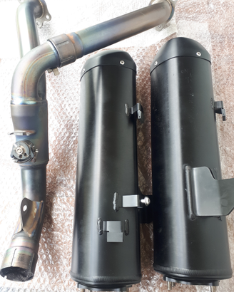 Scarico portatarga Kawasaki Ninja ZX10 2006 2007