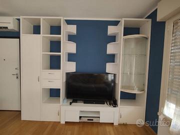 Mobile soggiorno legno bianco