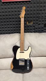 Telecaster FRANCHIN e manico Fender par al nuovo