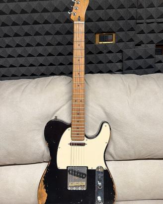 Telecaster FRANCHIN e manico Fender par al nuovo