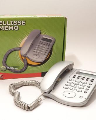 Telefono vintage Telecom Italia Ellisse Memo '00