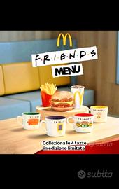 tazze mc donalds friends