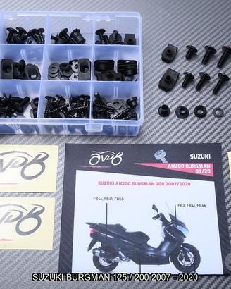 Kit viti per SUZUKI BURGMAN 125 / 200 2007 - 2020