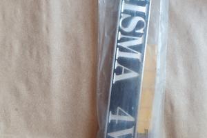 Targhetta posteriore badge sigla Lancia prisma 4WD