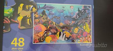 Puzzle Melissa & Doug da Pavimento Vita Marina