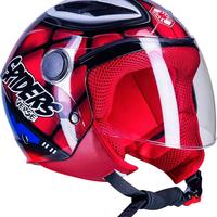 CASCO JET BIMBI GRAFICA SPIDERMAN MISURA YXL