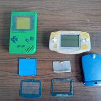 Game boy advance + Game boy classic 