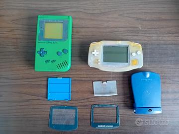 Game boy advance + Game boy classic 