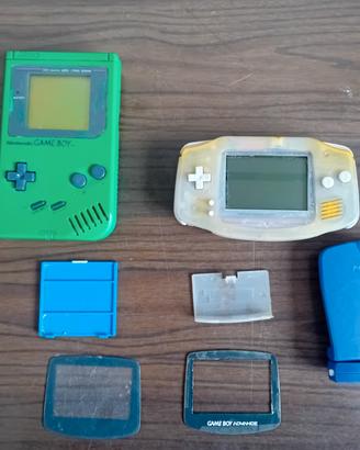 Game boy advance + Game boy classic 