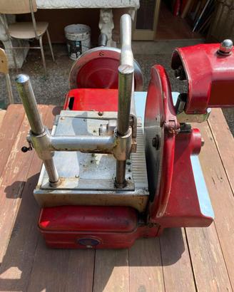 affettatrice San Giorgio a volano d'epoca anni 45