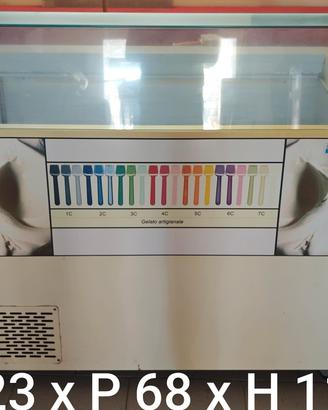 frigo per gelati vintage