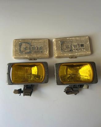 Coppia fendinebbia vintage Cibie gialli