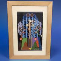 Quadro ANDREA PICINI tecnica mista anni 70 Tarocch