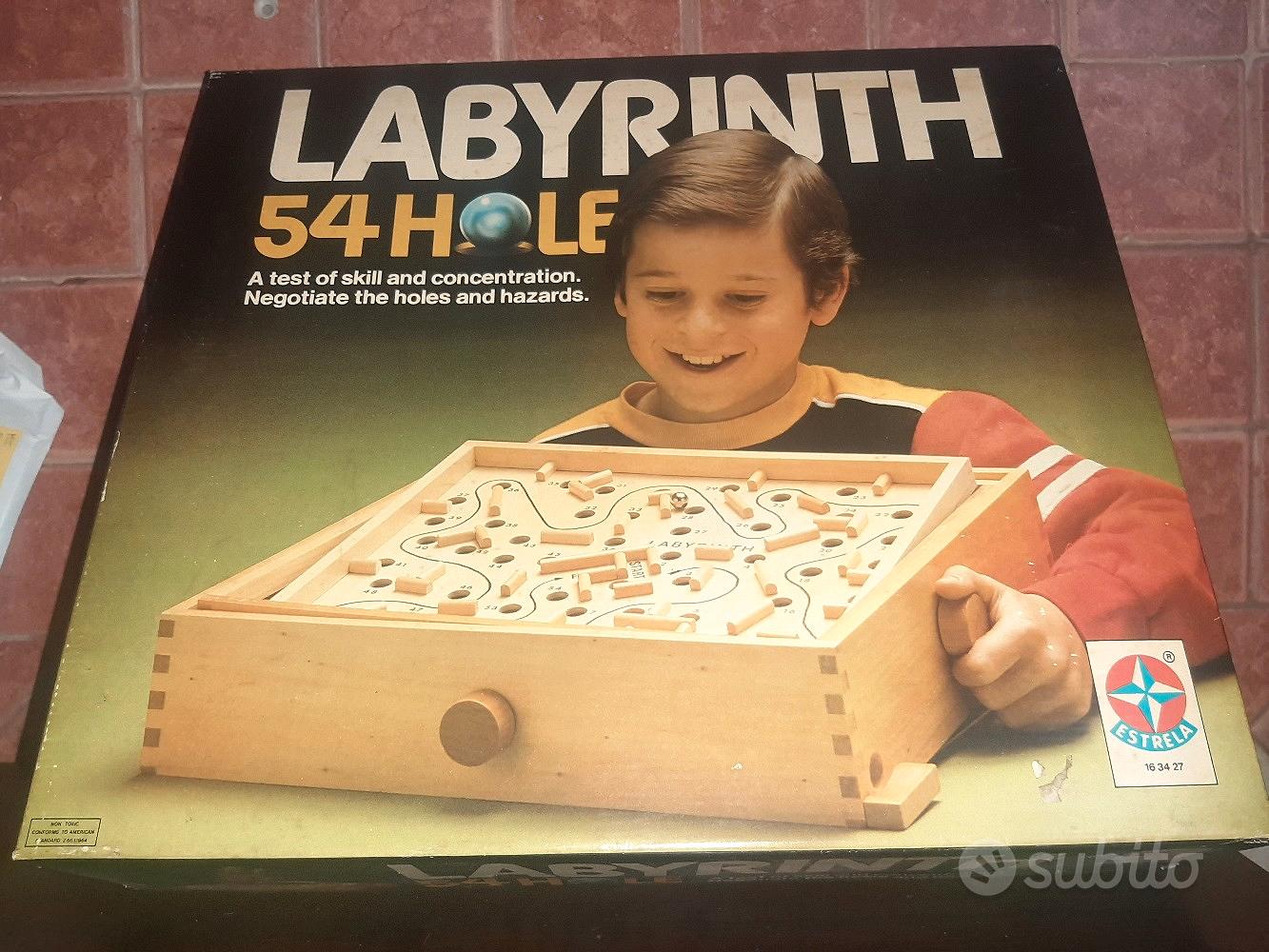 gioco di società anni 70 80 Labirinth labirinto - Collezionismo In vendita  a Caserta