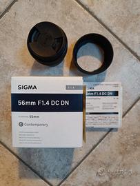 Sigma 56mm f1.4 DC DN per Sony E APS-C