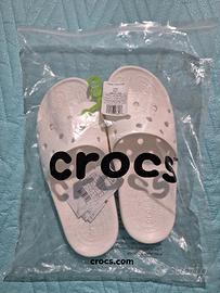 Crocs Ciabatte Bianche Unisex Nuove