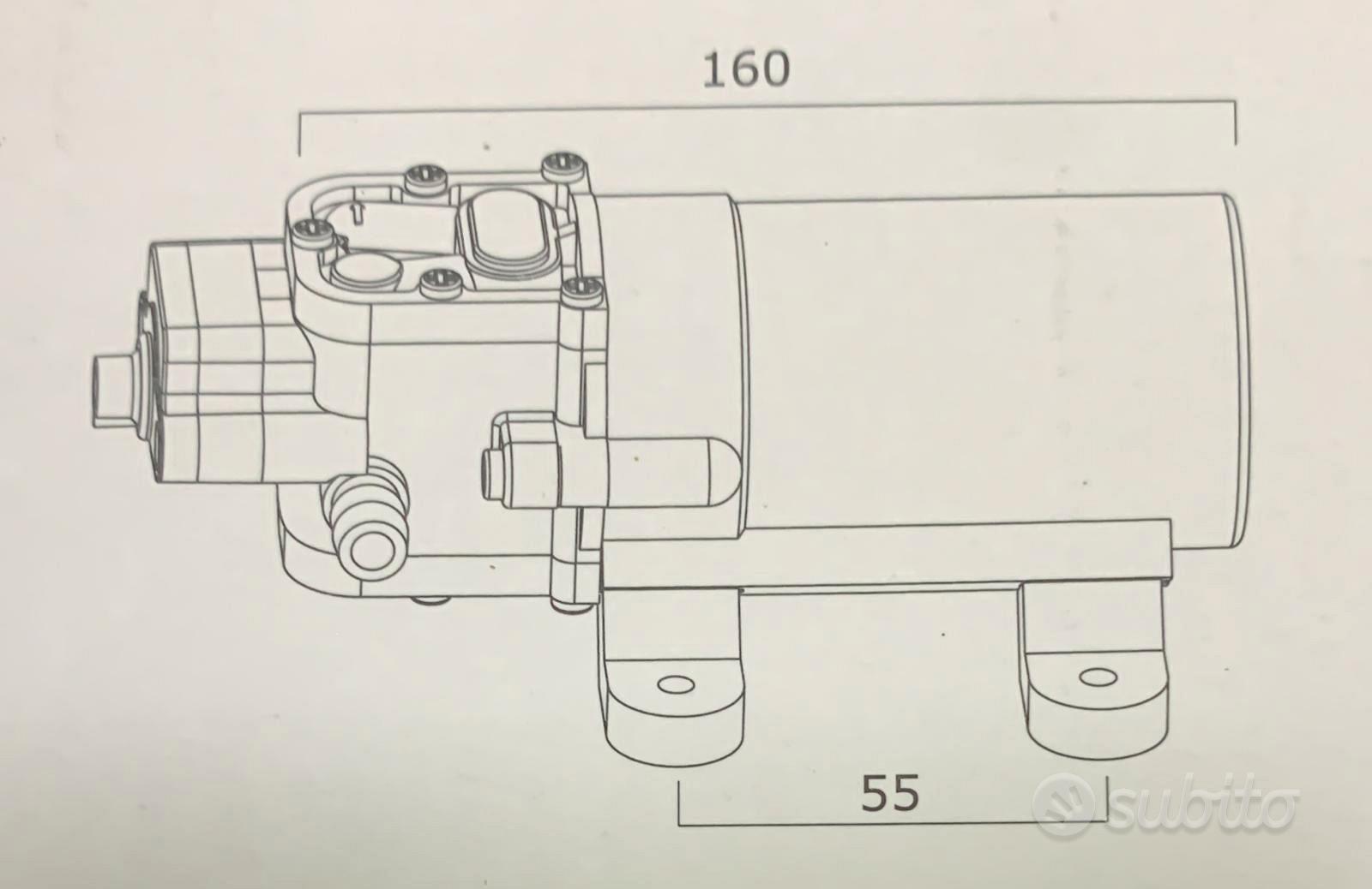 Pompa autoclave Europump per barca e camper