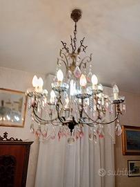 Lampada artigianale a sospensione.