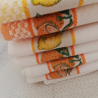 Strofinacci in puro cotone di spugna