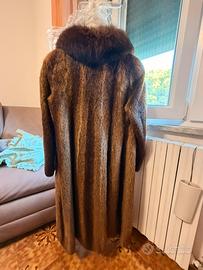 Pelliccia castoro selvatico Vintage Dianora  46/48