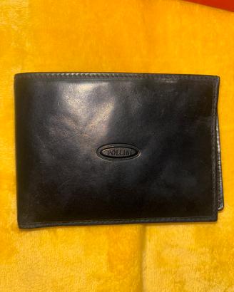 Portafoglio Luciano Pollini Bridge Vintage Pelle