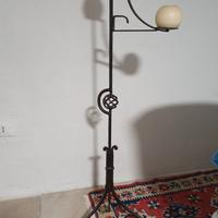 candelabro in ferro battuto