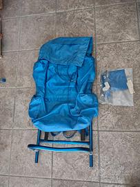 Zaino trekking vintage struttura alluminio