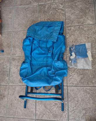 Zaino trekking vintage struttura alluminio
