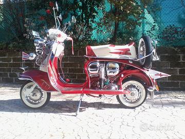 Lambretta li 125 restaurata stile mod