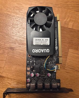 scheda video quadro p1000 