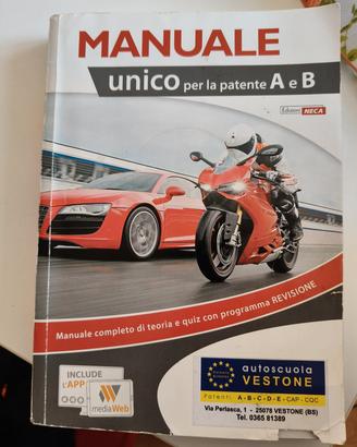 manuale unico patente A & B