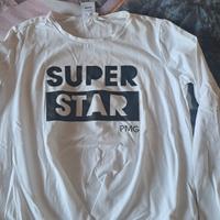 Maglia bianca super star Primigi