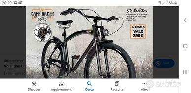 bici uomo nuova in scatola 
