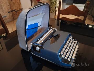 Macchina da scrivere + valigia Vintage anni '60