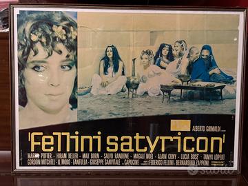 Locandina Satyricon Federico Fellini