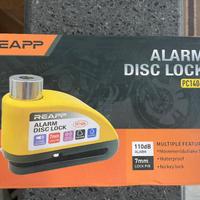 Bloccadisco Moto Lucchetto Antifurto con allarme