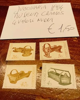 Jugoslavia francobolli 2 parte 1984