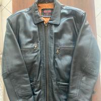 BOMBOOGIE Giubbotto in Pelle vintage Anni 90