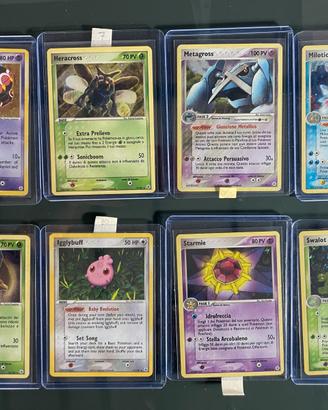 Lotto 8 Carte Pokemon ex leggende nascoste