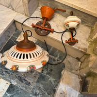 Vintage lampada carrucola