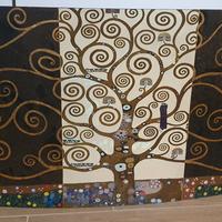 Quadro Klimt su legno