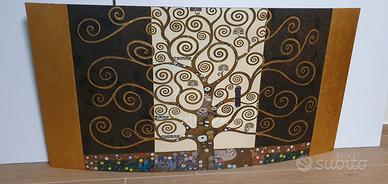 Quadro Klimt su legno