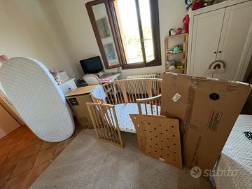 Stokke Sleepi Bed+Extention Junior+Materassi